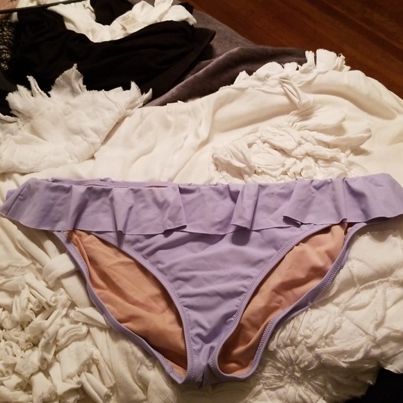 J Crew | ruffle hipster bikini bottom - Picture 2 of 7